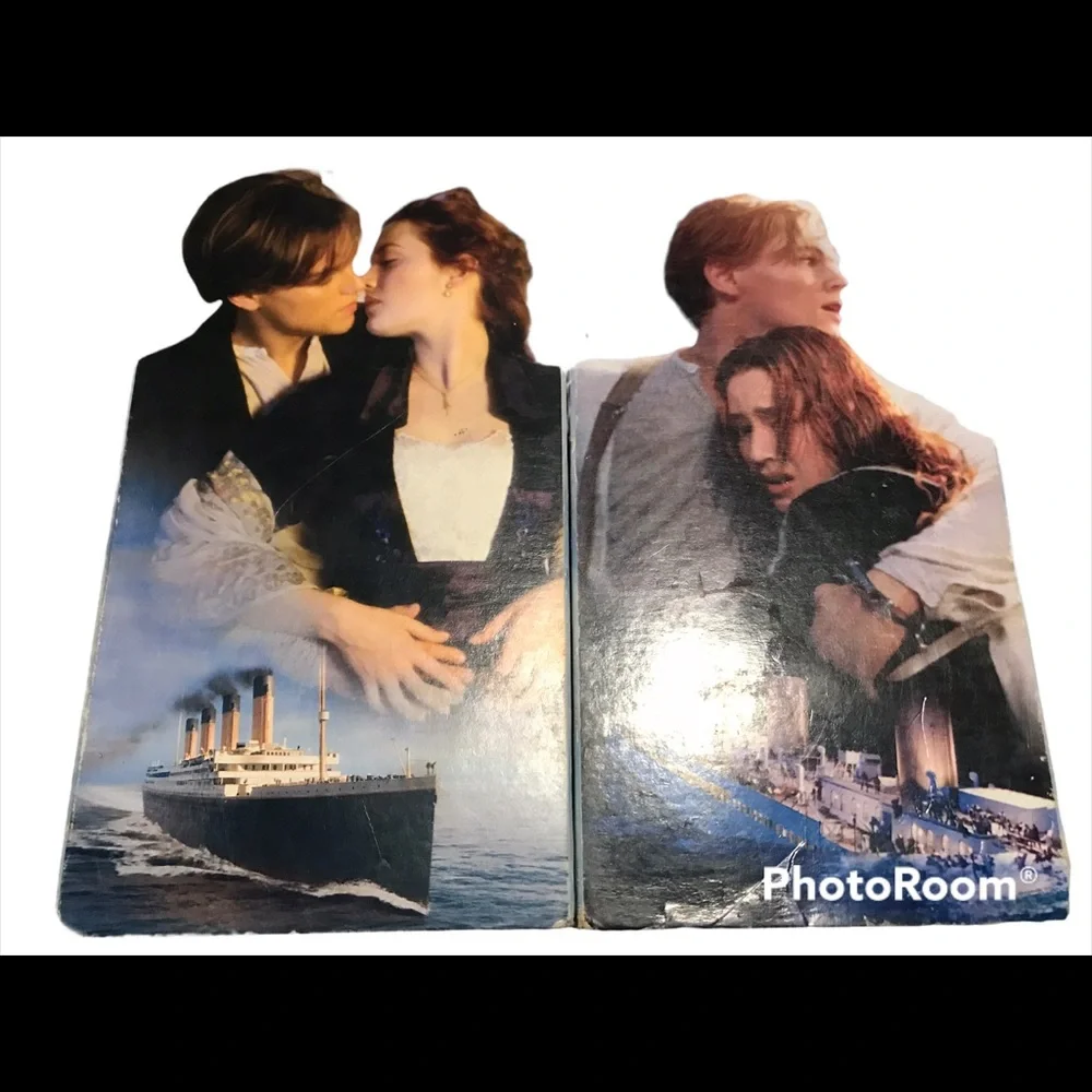 VTG Titanic VHS 1998 2 Tape Set UNTESTED
